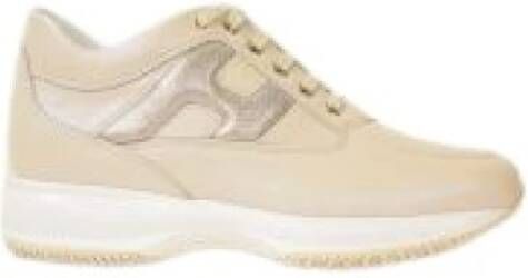 Hogan Laced Shoes Beige Dames