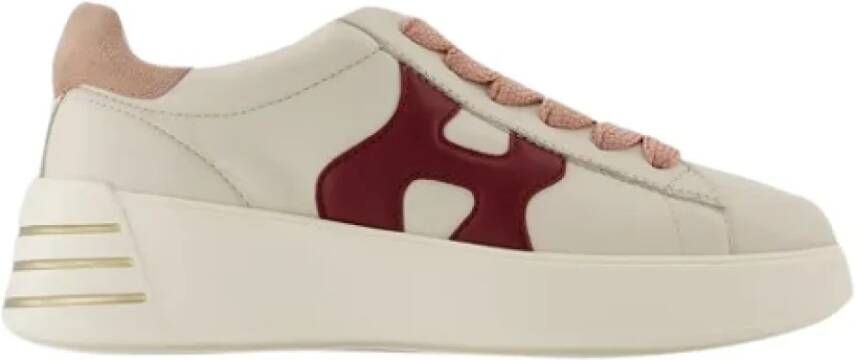 Hogan Leather sneakers Beige Dames