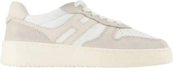 Hogan Leather sneakers Beige Heren