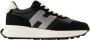 Hogan Zwarte Leren Sneakers met Metalen Logo Black Dames - Thumbnail 21