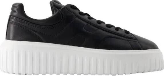 Hogan Leather sneakers Black Dames