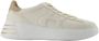 HOGAN Lage Sneakers Dames Rebel H564 Allacciato Maat: 35 Materiaal: Leer Kleur: Beige - Thumbnail 8