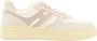 Hogan Leren Corduroy Sneakers Veters Memory Foam Beige Dames - Thumbnail 1