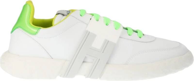 Hogan Leren Sneakers 100% Pelle White Heren