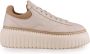 Hogan Leren Sneakers met Suède Details Beige Dames - Thumbnail 1