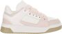 Hogan Leren Sneakers Ronde Neus Veters Logo Pink Dames - Thumbnail 6