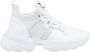 Hogan Leren Stoffen Sneakers Veterschoenen Vrouwen White Dames - Thumbnail 1