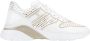 Hogan Leren Vetersneakers voor Dames White Dames - Thumbnail 1