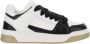 Hogan Leren Vetersneakers Zwart Wit White Heren - Thumbnail 1