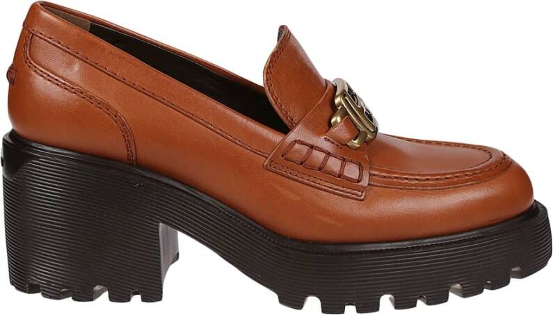 Hogan Loafers Brown Dames