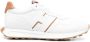 Hogan Logo Sneakers Wit Bruin Rubber Leer White Heren - Thumbnail 1