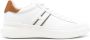 Hogan Logo Sneakers Wit Bruin Rubberen Zool White Heren - Thumbnail 1