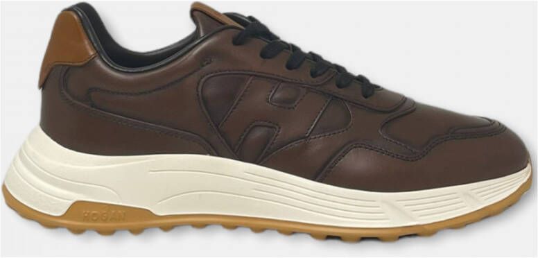 Hogan Hyperlight Allacc. H Herensneakers Brown Heren