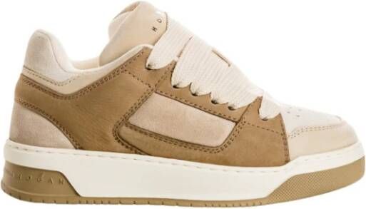 Hogan Marshmallow Basket Sneakers Brown Dames