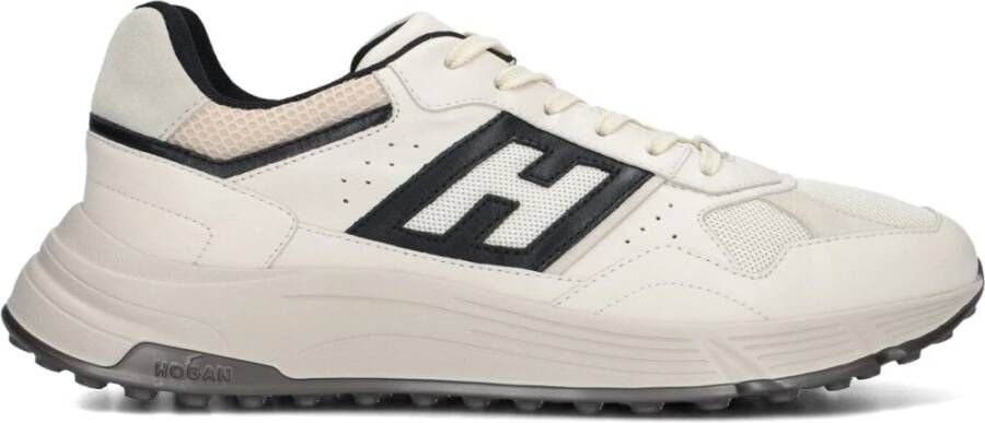 Hogan Hyperlight sneaker van leer met mesh details