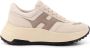 Hogan Mesh en Suède Sneakers Beige Dames - Thumbnail 1