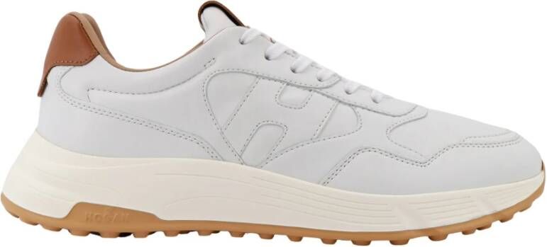 Hogan Hyperlight Leren Sneakers Ultiem Comfort en Stijl White Heren