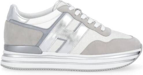 Hogan Natuurlijke Leren Sneakers Beige Dames