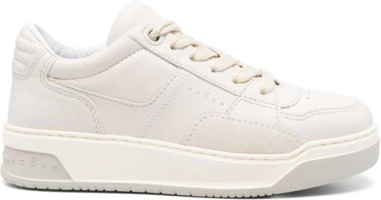 Hogan Natuurlijke Sneakers voor Mannen Beige Dames