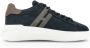 Hogan Navy Blauwe Sneakers met Topdetails Gray Dames - Thumbnail 1