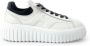 Hogan Platform sneakers in wit met zwarte details White Dames - Thumbnail 1