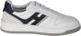 Hogan Platte Leren Schoenen Basket Pelle White Heren - Thumbnail 1