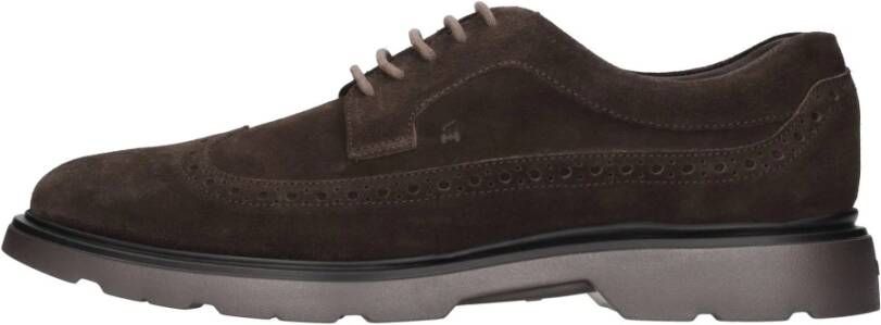 Hogan Platte schoenen Bruin Brown Heren