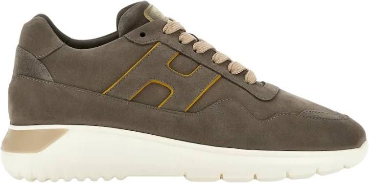 Hogan Platte schoenen Gray Heren