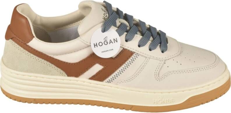 Hogan Platte schoenen voor vrouwen Beige Heren