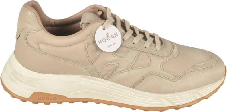 Hogan Platte schoenen voor vrouwen Beige Heren