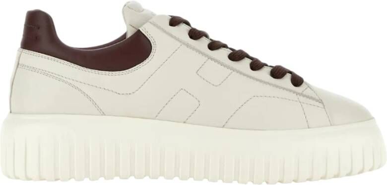 Hogan Platte schoenen voor vrouwen White Heren