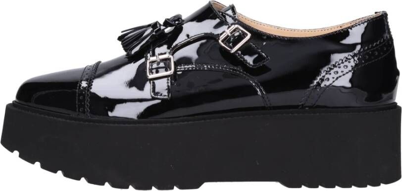 Hogan Platte schoenen Zwart Black Dames