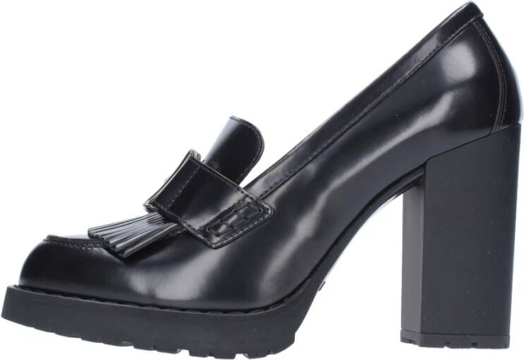 Hogan Platte schoenen Zwart Black Dames