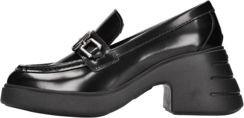 Hogan Platte schoenen Zwart Black Dames