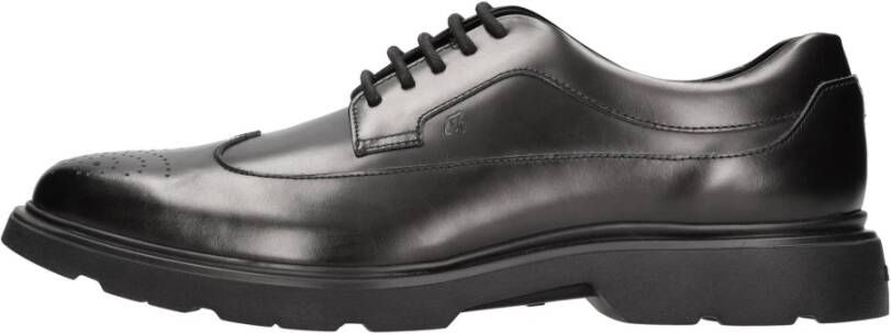 Hogan Platte schoenen Zwart Black Heren