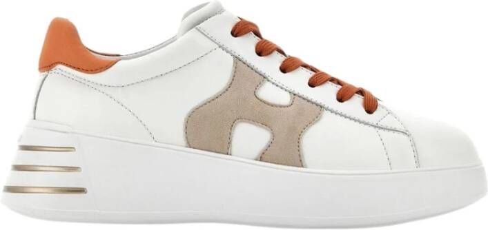 Hogan Rebel Leren Sneakers met Memory Foam Multicolor Dames