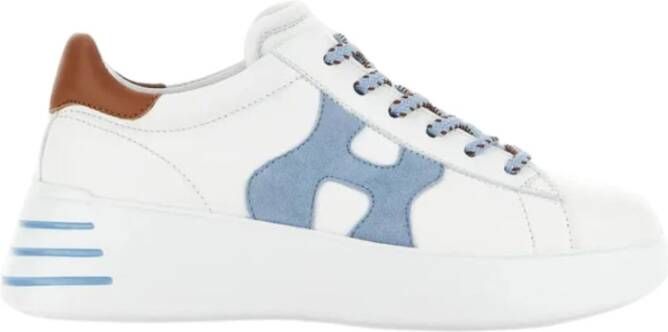 Hogan Rebel Leren Sneakers met Memory Foam White Dames