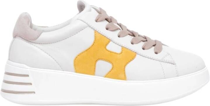 Hogan Rebel Leren Sneakers met Memory Foam White Dames