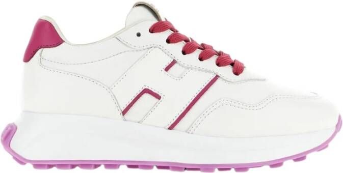 Hogan Retro-geïnspireerde damessneakers White Dames