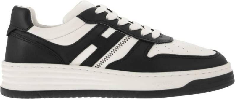 Hogan Retro-geïnspireerde H630 Sneakers Black Heren