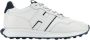 Hogan Retro stijl leren sneakers met memory foam White Heren - Thumbnail 1