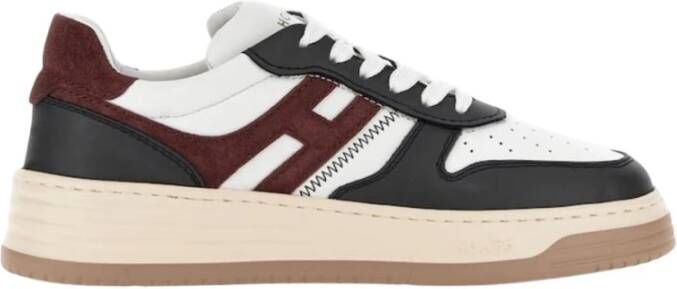 Hogan Retro stijl leren sneakers Multicolor Dames