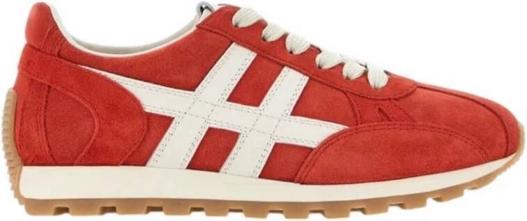 Hogan Rode sneakers met iconisch detail Red Dames