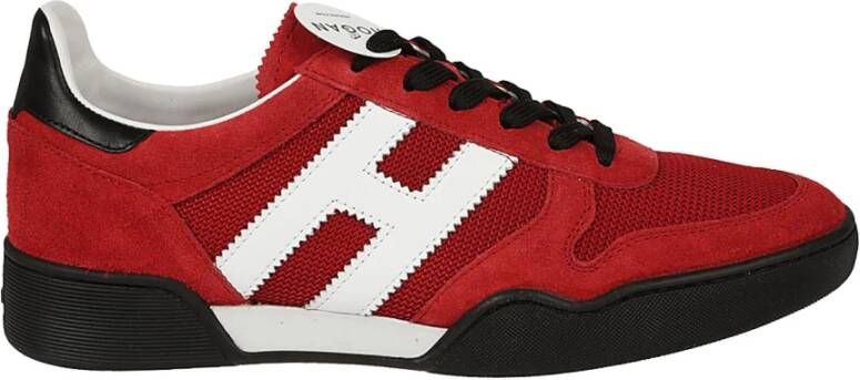 Hogan Rode Sneakers Ss23 Stijlvol Model Red Heren