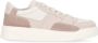 Hogan Roze Leren Sneakers met Ademende Details Pink Dames - Thumbnail 1