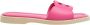 Hogan Roze Logo Slippers Pink Dames - Thumbnail 1