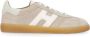 Hogan Roze Suède Leren Dames Sneakers Beige Dames - Thumbnail 1