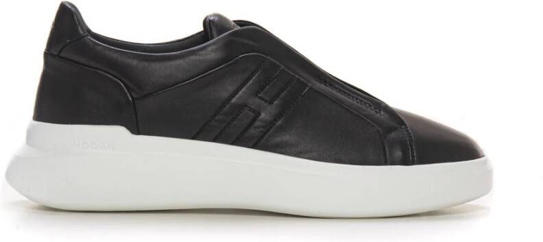 Hogan Slip on h580 high-top sneaker Black Heren