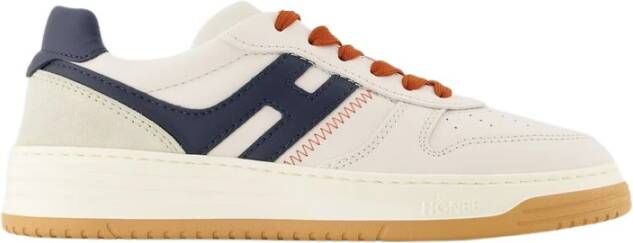 Hogan Italiaanse Leren Sneakers voor Mannen Multicolor Heren