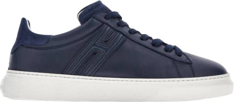 Hogan Leren H365 Sneakers voor Heren Blauw Heren